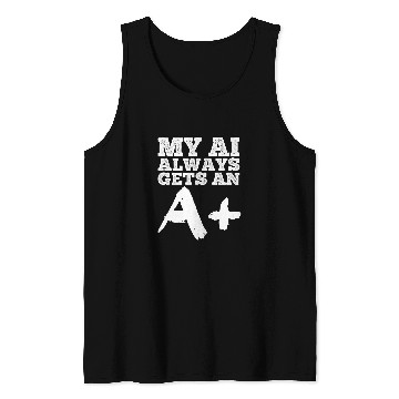 Discover Artificial Intelligence Algorithm AI Tech School University Tank Tops