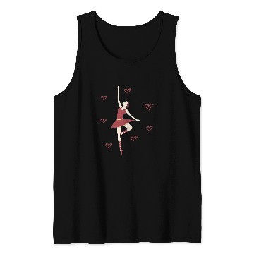 Discover Womens Dancer Dancing Ballerina Tank Tops