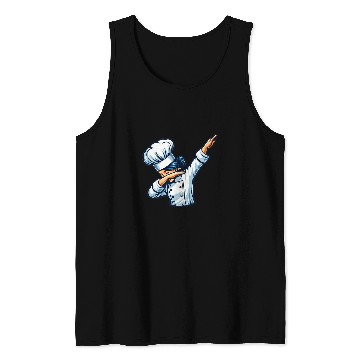 Discover Womens Chef Dabbings Chief Cook Lover Cooking Funny Chef Tank Tops
