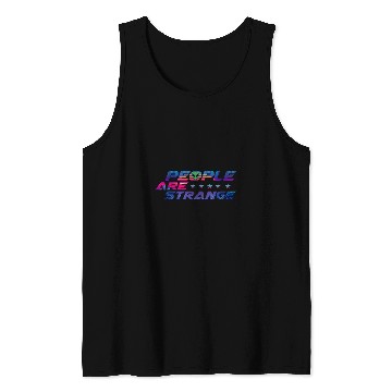 Discover People Are Strange Space Man or Astronaut Tank Tops