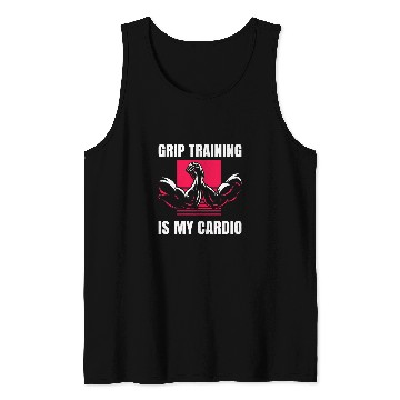 Discover Grip Training is my Cardio Tank Tops