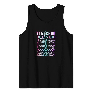 Discover Teacher Tour Some Days I Rock It on back Tank Tops