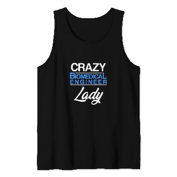 Discover Biomedicals Engineer Lady Funny Engineering 2 Tank Tops