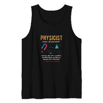 Discover Relativity Natural Science Experiment Physics Lover 1 Tank Tops