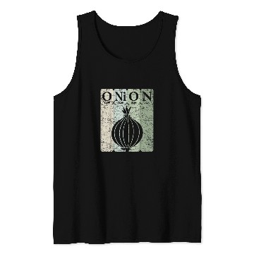 Discover Onion Periodic Table Elements Vegetables Farmer Retro 26 Tank Tops