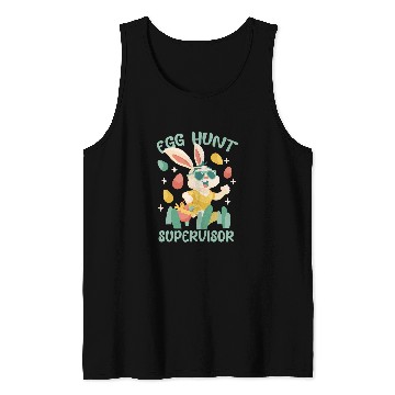 Discover Egg Hunt Supervisor Tank Tops