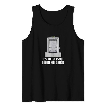 Discover Elevator Mechanic Repairman Tank Tops