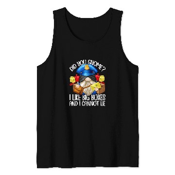 Discover Funny Saying For Postal Worker Mailman Dad Postman Gnome Tank Tops