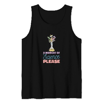 Discover A Moment Of Science Please STEM Teacher 2 Tank Tops