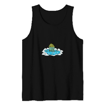 Discover Octopuss Ice Bathing Wildlife Nature Winter Hat Tank Tops