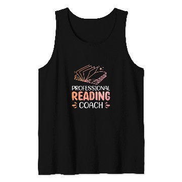 Discover Professional Reading Coach Tank Tops