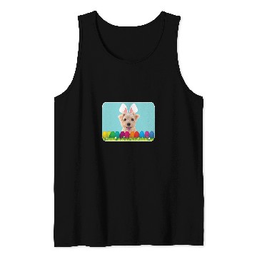 Discover Norfolk Terrier w Bunny Ears Tank Tops