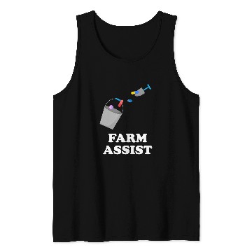 Discover Pharmacist Farm Assist Tank Tops