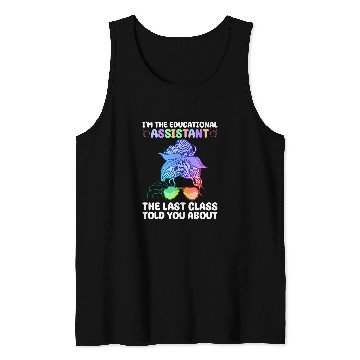 Discover Educational Assistant And Special Education Teacher Tank Tops