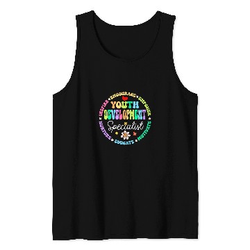 Discover Groovy Youth Development Specialist Worker Appreciation 1 Tank Tops