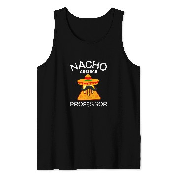 Discover Nacho average professor Cinco de mayo 2 Tank Tops