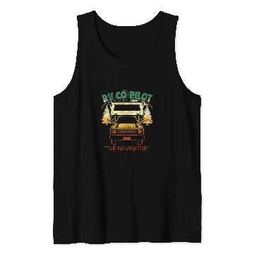 Discover rv copilot camper vacation road trip navigator 3 Tank Tops