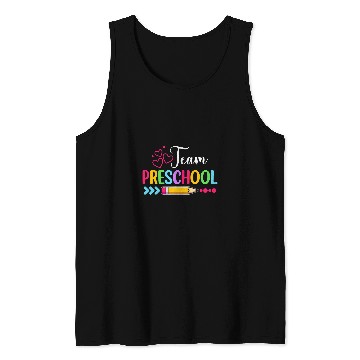 Discover Team Preschool Teacher Student Funny Back To School Tank Tops