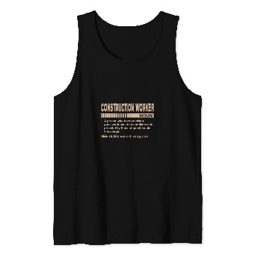 Discover Construction Worker Definition Funny Foreman Humor Mason Tank Tops