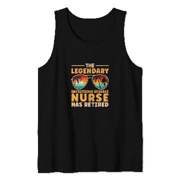 Discover Retired Infectious Disease nurses Retirement Tank Tops
