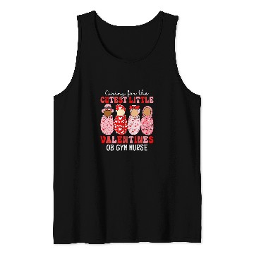 Discover Caring For The Cutest Valentines OB GYN nurses Valentines Day Tank Tops