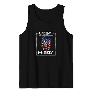 Discover PhD Student Dissertation Skilled Doctorate Graduation Tank Tops
