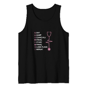 Discover Funny Nursing Student nurses Idea Daily Tasks nurses Life Tank Tops
