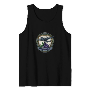 Discover Blackberry pilot Tank Tops