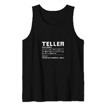 Discover Teller Definition Design Narrator Speaker Storyteller Noun Tank Tops