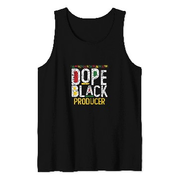 Discover Dope Black Producer Black History Month Tank Tops