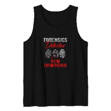 Discover Retired Forensic Scientist Science Investigator Retirement 3 Tank Tops