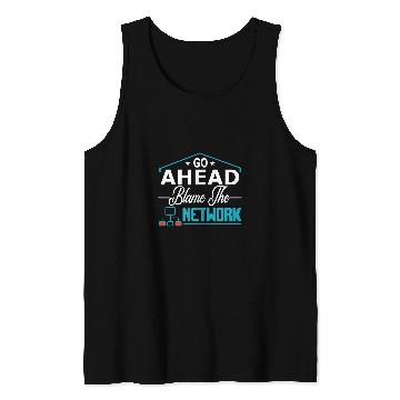 Discover Network Expert Design for Software Engineers Programmer Tank Tops