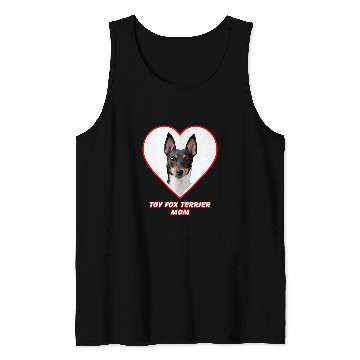 Discover Toy Fox Terrier Dog Mom Tank Tops