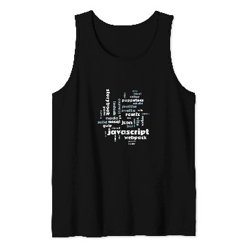 Discover Javascript Software Developer Frontend Engineer Tank Tops
