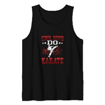 Discover Cool Boys do Karate Karateka Asian Martial Arts Tank Tops