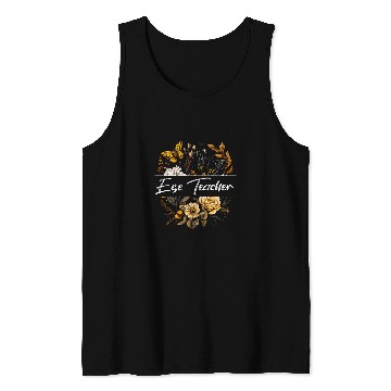 Discover ESE Teacher Teaching Flower Exceptional Student Education 2 Tank Tops