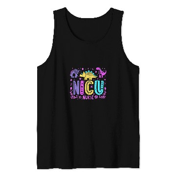 Discover Neonatal Intensive Care NICU nurses Dinosaur Neonatal Care Tank Tops