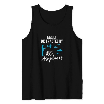 Discover Model Aircraft Aviator Pilot Model Flight Funny Saying Tank Tops