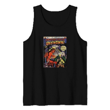 Discover Halloween Horror vintages Devil Comic Book Retro Scary Satan Tank Tops