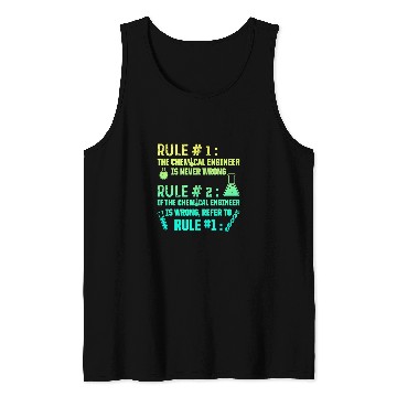 Discover chemicals Engineer Engineering 53 Tank Tops