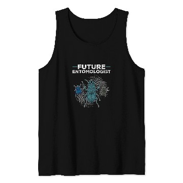 Discover Entomology Student Future Entomologist Insect Animal Bug Tank Tops