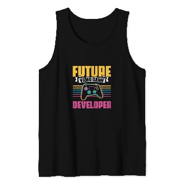 Discover Future Game Developers Computer Nerd Programmers Tank Tops