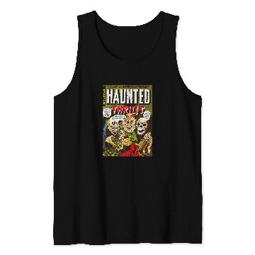 Discover Halloween Horror Devil Grim Reaper vintages Comic Book Retro Tank Tops