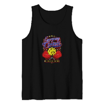 Discover Emergency Contact Doubles Partner Pickleball Player Funny Tank Tops
