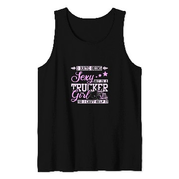 Discover Womens Sexy trucker girl Tank Tops