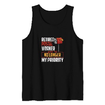 Discover Retired Postal Worker Postman 1 Tank Tops