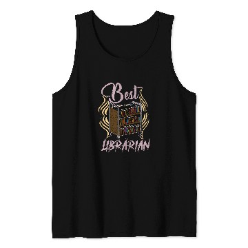 Discover Book library literature reading bookworm bookstore professor 5 Tank Tops