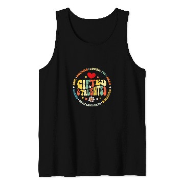 Discover Gifted Talented Teacher Appreciation Week Back to School Tank Tops