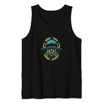 Discover Sand Tape Spray Repeat Automotive Vehicle Car Painter Tank Tops