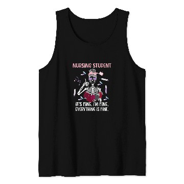 Discover Future nurses Funny Nursing Student nurses In Progress Tank Tops